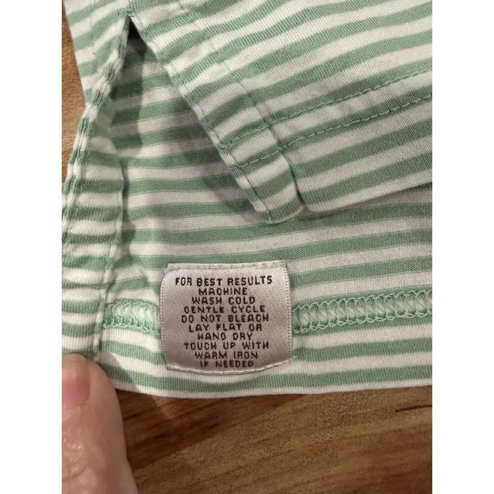 Peter Millar x Fisher’s Island Club Golf Summer Comfort Striped Polo Men’s Sz L